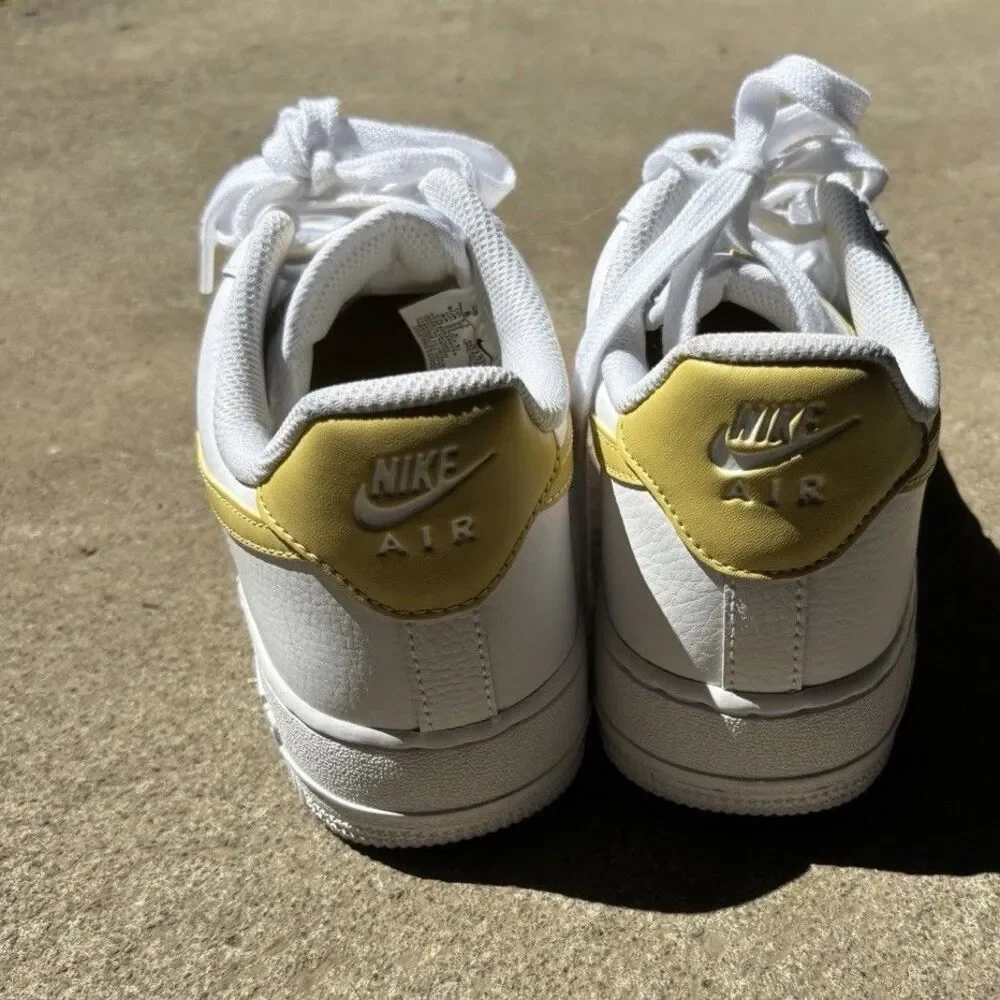 Nike Air Force 1 '07 Saturn‎ Gold Womens Size 8